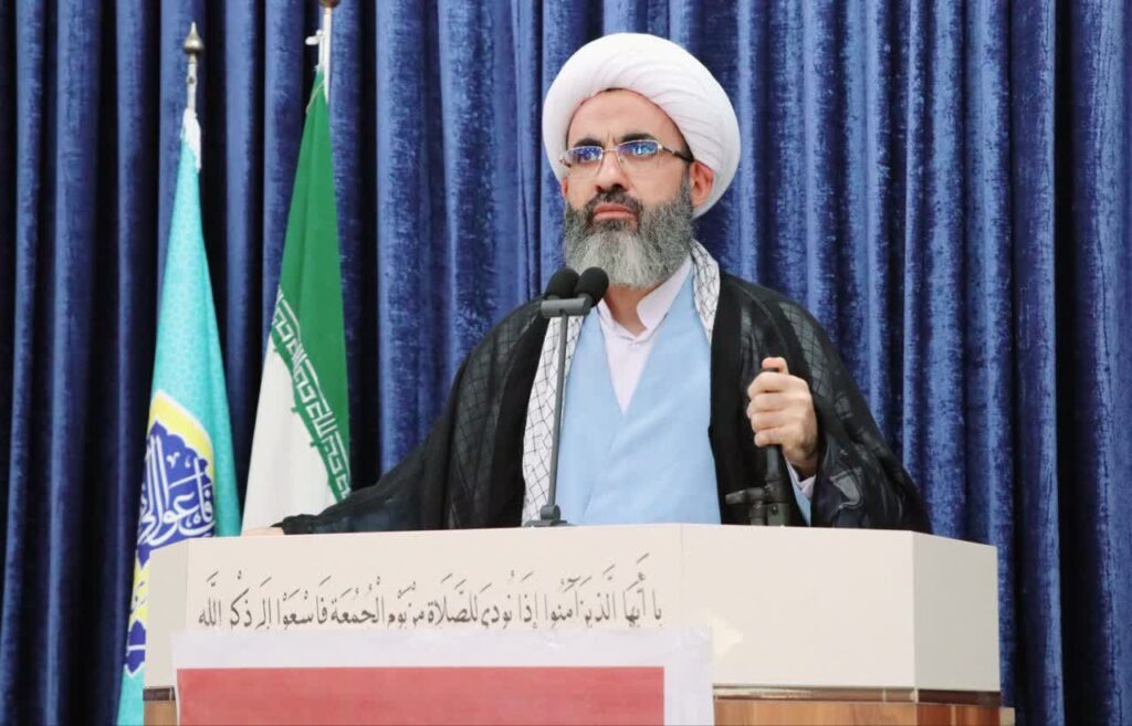 هیهات منا الذله و انتقام جویی محور خطبه نماز جمعه نظرآباد!