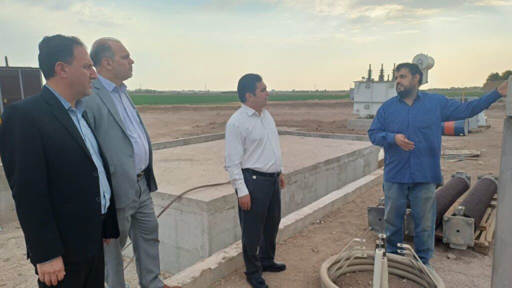 بازدید از روند احداث پست برق ۲۳۰ کیلو ولتی نظرآباد!