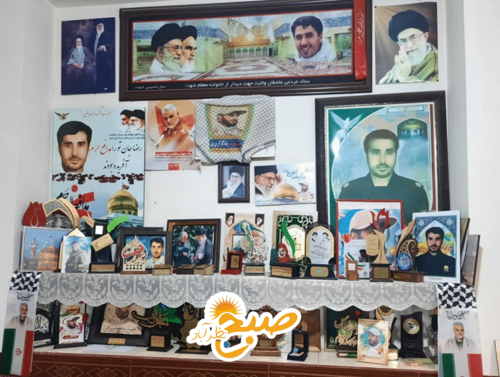 پدر و مادر شهید مدافع حرم رضا کارگربرزی: انگیزه رضا رضایت خدا و دفاع از حرم بود!