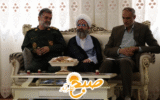 دیدار امام جمعه و مسئولان نظرآباد با خانواده شهید ذبیح الله پرچینی!