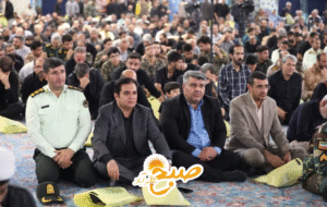 حضور مردم شریف نظرآباد در مراسم اربعین شهدای استان البرز!