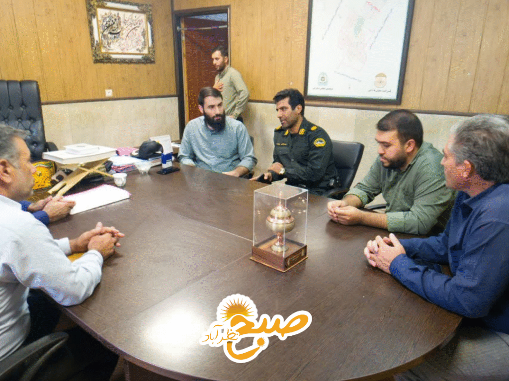 همکاری بسیج و کلانتری نظرآباد برای امنیت پایدار اصناف!