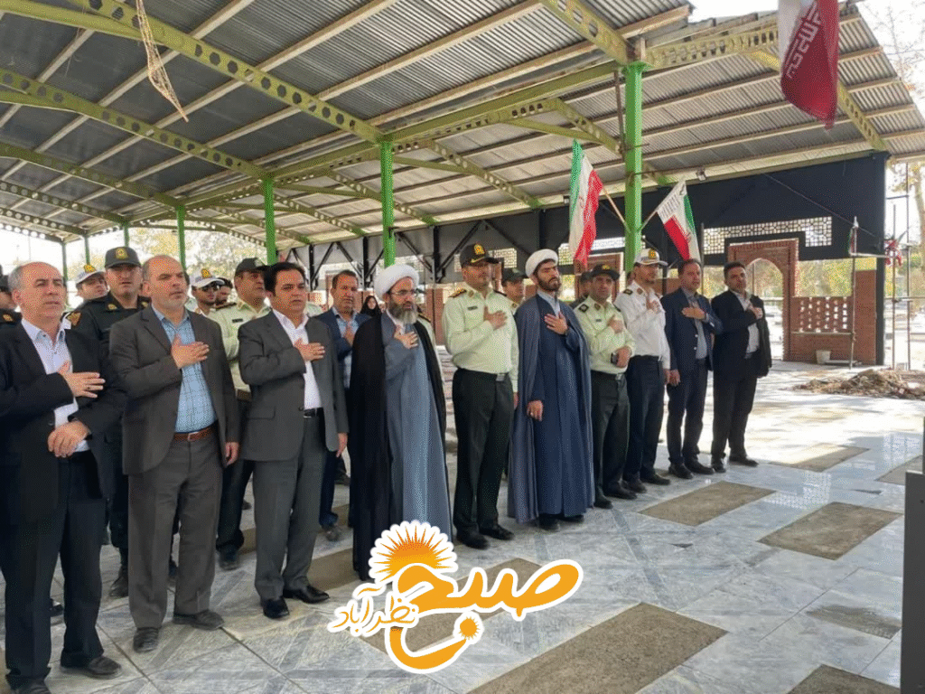 گلباران مزار شهدای نظرآباد در آستانه هفته نیروی انتظامی!