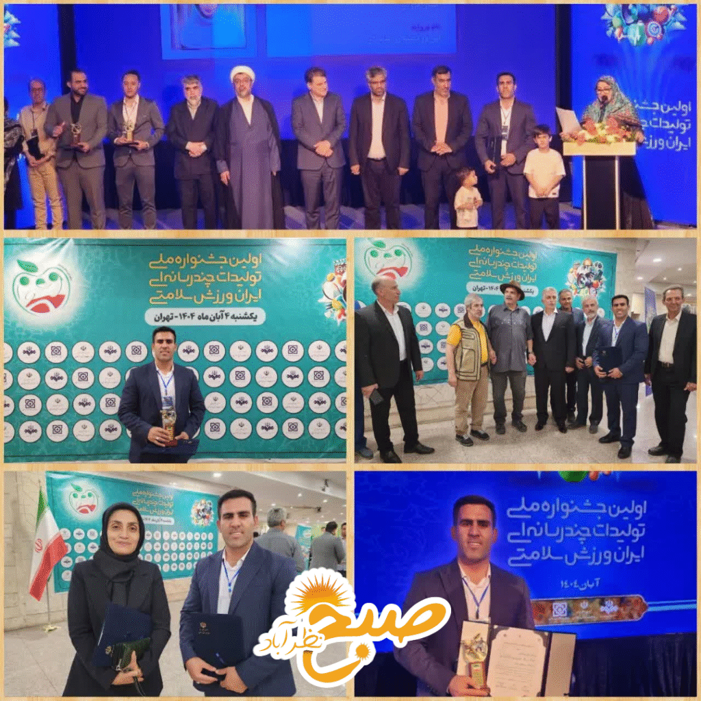 جوان موفق نظرآبادی،در جشنواره ملی تولیدات چندرسانه‌ای درخشید!