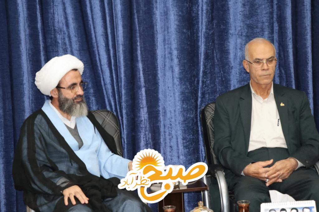 رئیس ستاد بازسازی عتبات نظرآباد با امام جمعه دیدار کرد!