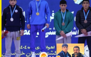 میلاد کشتکار نایب‌قهرمان کشتی فرنگی کشور شد