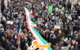 حضور پرشور مردم در راهپیمایی ۲۲ بهمن