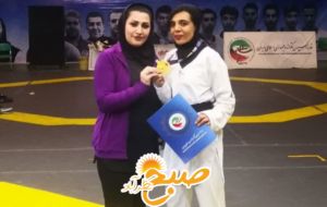 طلای کشوری برای بانوی پاراتکواندوکار نظرآباد طلای کشوری برای بانوی پاراتکواندوکار نظرآباد