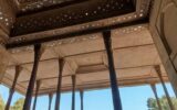 بمباران اصفهان، انحراف ستون زیر گنبدخانه مسجد جامع عباسی را تشدید کرد